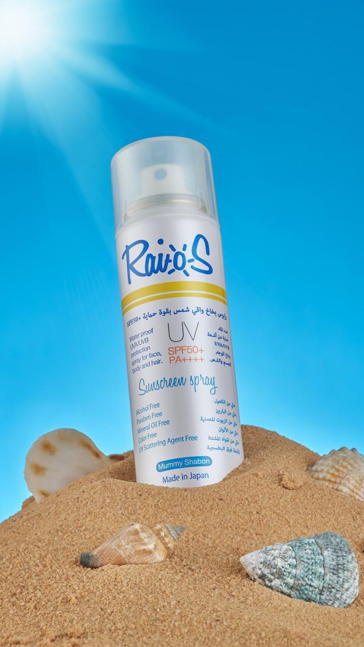 Raios Japanese Sunscreen Spray Refreshing Soap Scent